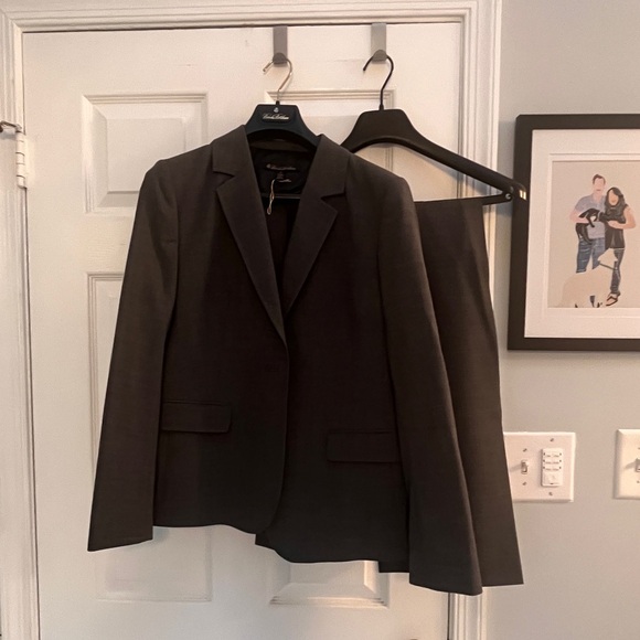 Dark Grey Women’s Brooks Brothers Suit - Picture 4 of 10